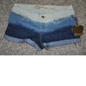 Womens Jean Shorts Simply Vera Wang Blue 11 Frayed Cuffed Shortie Denim Jr Girls